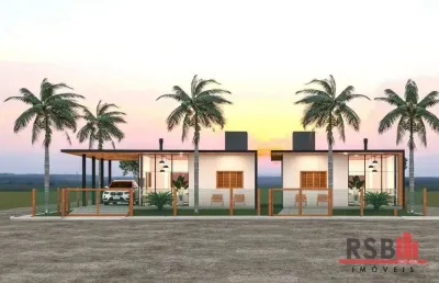 Casa com 2 dormitórios à venda, 77 m² por r$ 345.000,00 - jardim america - passo de torres/sc