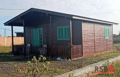 Casa com 2 dormitórios à venda, 56 m² por r$ 220.000,00 - capão do cravo - passo de torres/sc