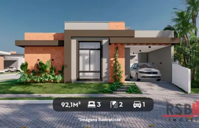 Casa com 3 dormitórios à venda, 92 m² por r$ 560.000 - novo passo - passo de torres/sc