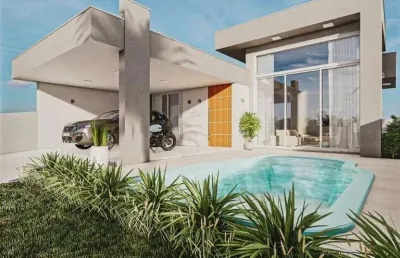 Casa com 3 dormitórios à venda, 136 m² por r$ 989.000 - bellatorres - passo de torres/sc