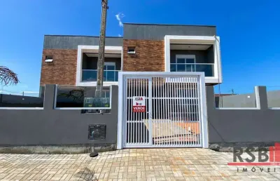 Casa com 3 dormitórios à venda, 147 m² por r$ 695.000 - praia azul - passo de torres/sc
