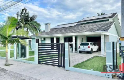 Casa com 3 dormitórios à venda, 180 m² por r$ 790.000 - bellatorres - passo de torres/sc