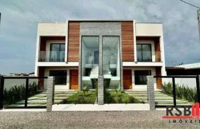 Sobrado com 2 dormitórios à venda, 91 m² por r$ 499.000,00 - praia azul - passo de torres/sc