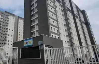 Apartamento para venda em poá, água vermelha, 2 dormitórios, 1 banheiro, 1 vaga