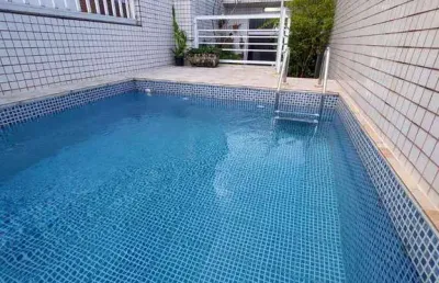 Casa 4 dormitorios, aparecida, santos r$ 1.1 mi, cod: 3594 mmd