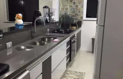 Apartamento com 2 quartos, josé menino, santos - cod: 2627 adm