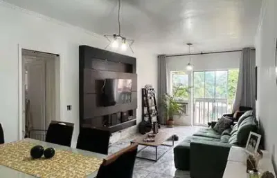 Apartamento com 2 dorms, centro, são vicente - r$ 371 mil, cod: 3752_fsm