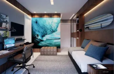 Apartamento 3 quartos,ponta da praia r$ 2.33 mi, cod: 4926 pcm