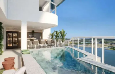 Cobertura 3 quartos, ponta da praia r$ 6.09 mi, cod: 4921 pcm