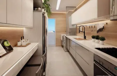 Apartamento com 2 quartos à venda na Avenida Rei Alberto I, Ponta da Praia, Santos