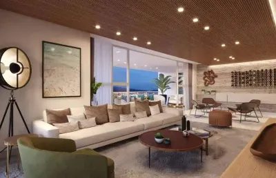Apartamento de luxo à venda no residencial navegantes, em santos/sp