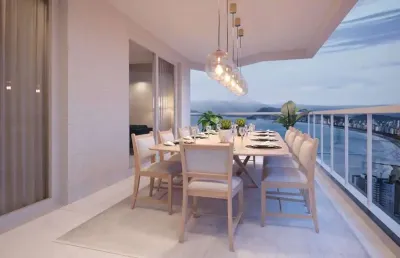 Esidencial navegantes: apartamentos de 3 suítes com vista para o mar, lazer completo e localização privilegiada na ponta da praia