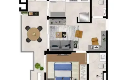 Apartamento 1 quarto, boqueirão r$ 819 mil, cod: 26753 pcm