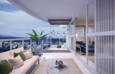 Residencial navegantes: seu novo lar com 3 suítes, varanda gourmet com vista para o mar, lazer completo e localização privilegiada na praia da ponta