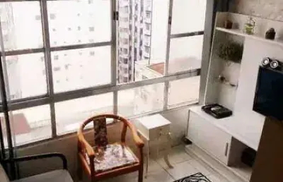 Kitnet com 1 dorm, centro, são vicente - cod 23901 oea