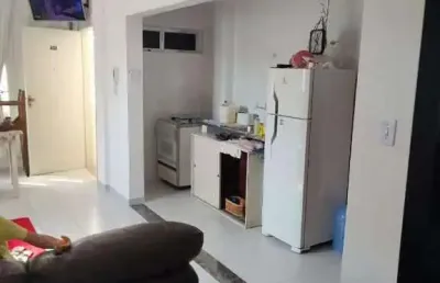 Kitnet com 1 dormitório à venda, 40 m² - itararé - são vicente/sp