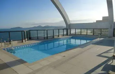 Flat com 1 quarto para alugar na Avenida Washington Luís, Boqueirão, Santos
