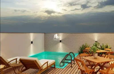 Apartamento com 2 quartos à venda na Rua Vinte e Oito de Setembro, Macuco, Santos