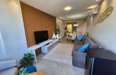 Apartamento a venda com vista frontal para o mar - bairro aparecida em santos - sp