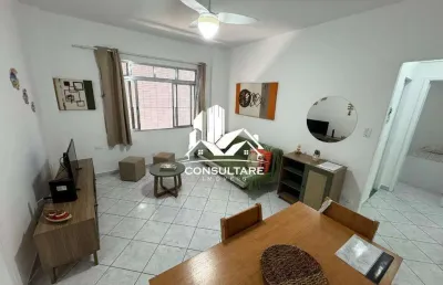 Apartamento de frente a orla da praia do itararé são vicente - sp