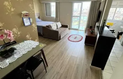 Oportunidade! studio planejado com lazer completo em santos
