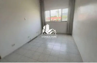 Apartamento á venda com 1 dormitório — vila belmiro -santos- sp 270mil cod: 5215