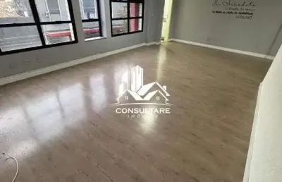 Sala comercial para alugar, 93 m² por r$ 3.400/mês – vila mathias, santos/sp