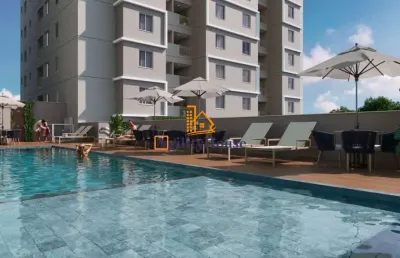 Lançamento - lindo aparamento a venda 46 m² - 2 dorms (1 suite) + varanda gourme