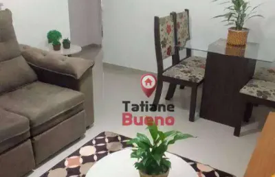 Apartamento com 2 dormitórios à venda, 60 m² por r$ 220.000,00 - parque santo antônio - jacareí/sp