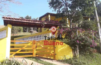Chácara com 3 dormitórios à venda, 300 m² por r$ 615.000,00 - vila iapi - taubaté/sp