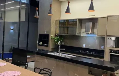 Casa em condomínio para venda em uberlândia, shopping park, 3 dormitórios, 3 suítes, 2 banheiros, 4 vagas