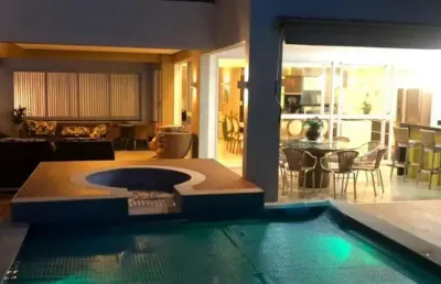 Casa em condomínio para venda em uberlândia, morada da colina, 4 dormitórios, 4 suítes, 2 banheiros, 4 vagas