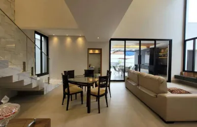 Casa em condomínio para venda em uberlândia, shopping park, 4 dormitórios, 4 suítes, 2 banheiros, 4 vagas