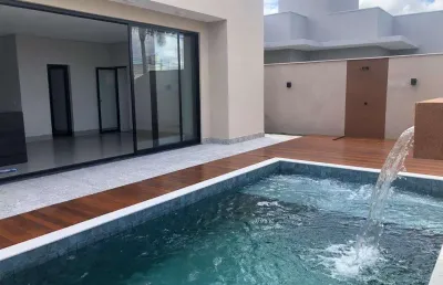 Casa em condomínio para venda em uberlândia, shopping park, 3 dormitórios, 3 suítes, 1 banheiro, 4 vagas