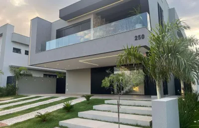 Casa em condomínio para venda em uberlândia, granja marileusa, 4 dormitórios, 4 suítes, 2 banheiros, 4 vagas