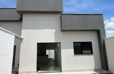 Casa para venda em uberlândia, novo mundo, 3 dormitórios, 1 suíte, 1 banheiro, 2 vagas
