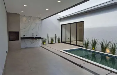 Casa em condomínio para venda em uberlândia, granja marileusa, 3 dormitórios, 3 suítes, 2 banheiros, 2 vagas