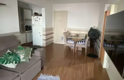Apartamento de 2 quartos, sendo 1 suíte, sacada com churrasqueira, 1 garagem