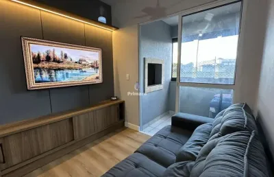 Apartamento a venda de 2 dormitórios com suite mobiliado