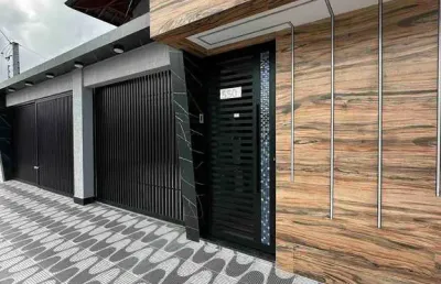 Casa à venda em maracanã, com 2 quartos -  praia grande