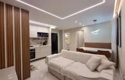 Maravilhoso apartamento totalmente planejado de 1 dormitorio no benx lapa