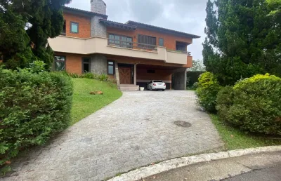Casa para aluguel possui 586 metros quadrados com 4 quartos. alphaville, são paulo.