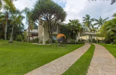 Casa - 5 suítes, 14 vagas, piscina, lazer completo- condominio jardim mediterrâneo - granja viana - sp