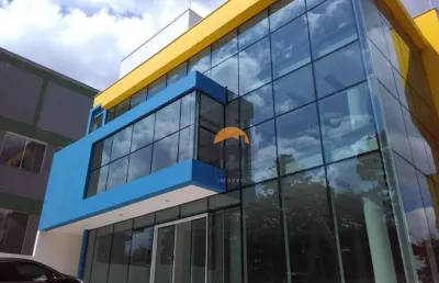 Prédio comercial - salão comercial, 9 salas, mezanino e 40 vagas - granja viana - sp