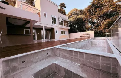 Casa - 4 dormitórios - condominio chácara dos lagos - granja viana - sp