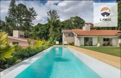 Casa terrea - 4 dormitórios - condominio chacara dos lagos - granja viana - sp