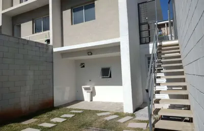 Casa em condomínio para locação em cotia, caiapia, 3 dormitórios, 1 suíte, 3 banheiros, 1 vaga