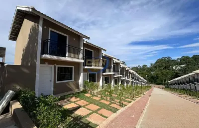 Casa em condomínio para locação em cotia, chácara ondas verdes, 2 dormitórios, 2 banheiros, 1 vaga