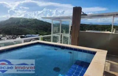 Cobertura com 2 quartos à venda na rua são marcos, são marcos, macaé, 78 m2 por r$ 650.000