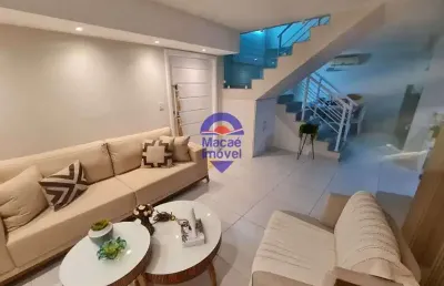 Casa com 6 quartos à venda na estrada da cancela preta, cancela preta, macaé, 280 m2 por r$ 3.300.000